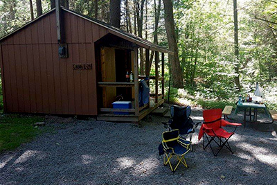 Russell Brook Campsites Cabin Site